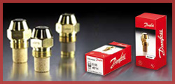 OIL BURNER SPRAY NOZZLES of danfoss